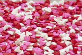 sweet little hearts for decoration