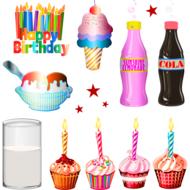 attributes for the holiday as an illustration