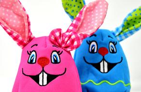 Easter Bunny Colorful toy