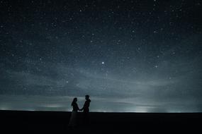 delightful Couple Love Stars