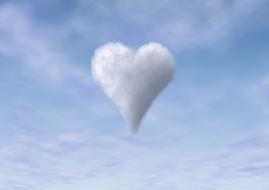 Heart Cloud on Sky