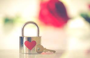 Valentine Love Romantic key