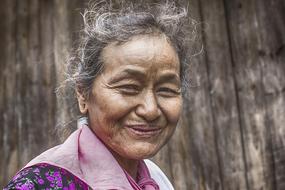 delightful old woman