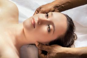 Ayurvedic head massage
