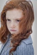 Child Portrait red hair