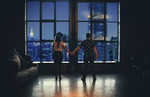 Couple Love hands