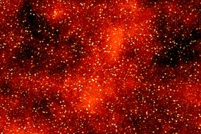 wallpaper with red space