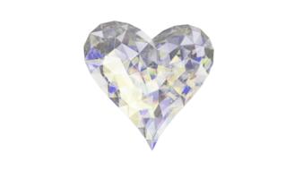 heart diamond love drawing