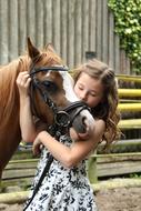 portrait of Pony and Girl