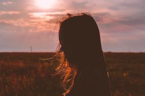 girl at Nature Horizon