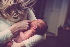 Mother with cute Infant