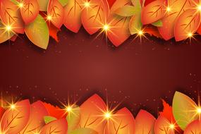 thanksgiving greetings autumn card drawing