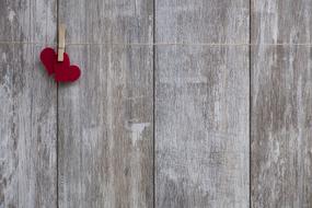 Rope Clothes Line hearts