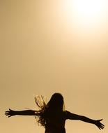 Person Girl sun