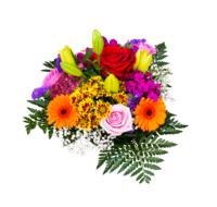 clipart of colorful Flowers Bouquet