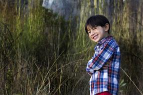 Child Portrait forest