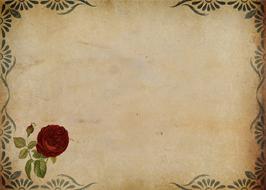 Rose Frame Background Image drawing