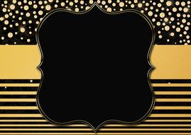 background gold diamonds drawing