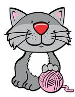 funny kitten as an illustration