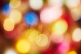 Christmas New Year bokeh background