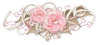 wedding decoration with pink flowers
