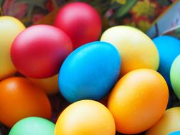 Colorful Easter Eggs decorations