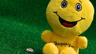 soft happy yellow smiley