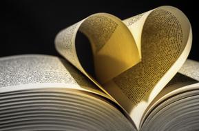 Heart Book Page