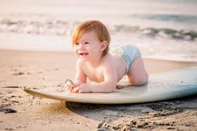 Surfing Baby