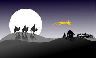 three kings kacper drawing