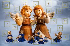 advent calendar angels