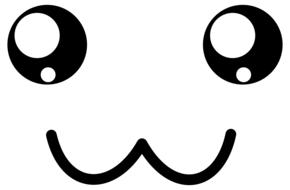 cute smiley emoticon drawing