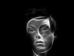 clipart of the smoky sad face