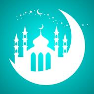 mosque moon stars amazing drawing
