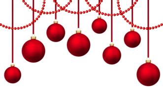 ravishing holidays christmas baubles red