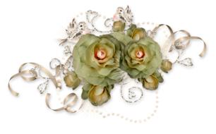 Bird Rose Tape flowers