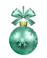 bauble christmas green drawing