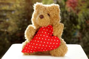 Teddy Heart Love toy