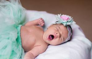 Babe Newborn flower