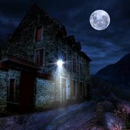 Moonlight and House