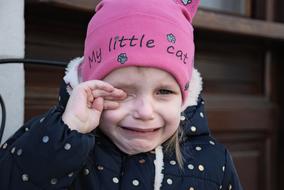 Baby Tears cry Portrait