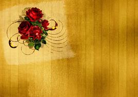 Roses Background Image