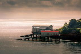 Picture of lifeboat station in Pembrokeshire