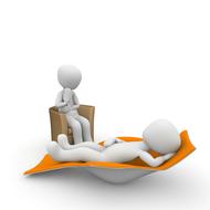 psychologist therapy 3 d men drawing