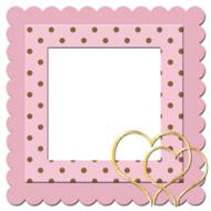 frame album scrapbook pink drawing