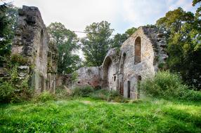 Monastery Old Mysticism forest