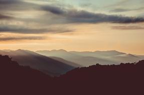 Sky Night landscape