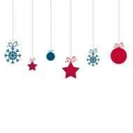 ball christmas decor drawing