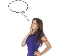 Thoughts Think girl