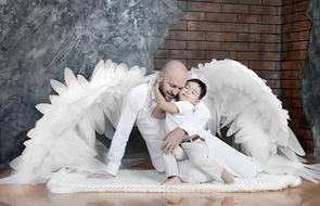 Son Father angel